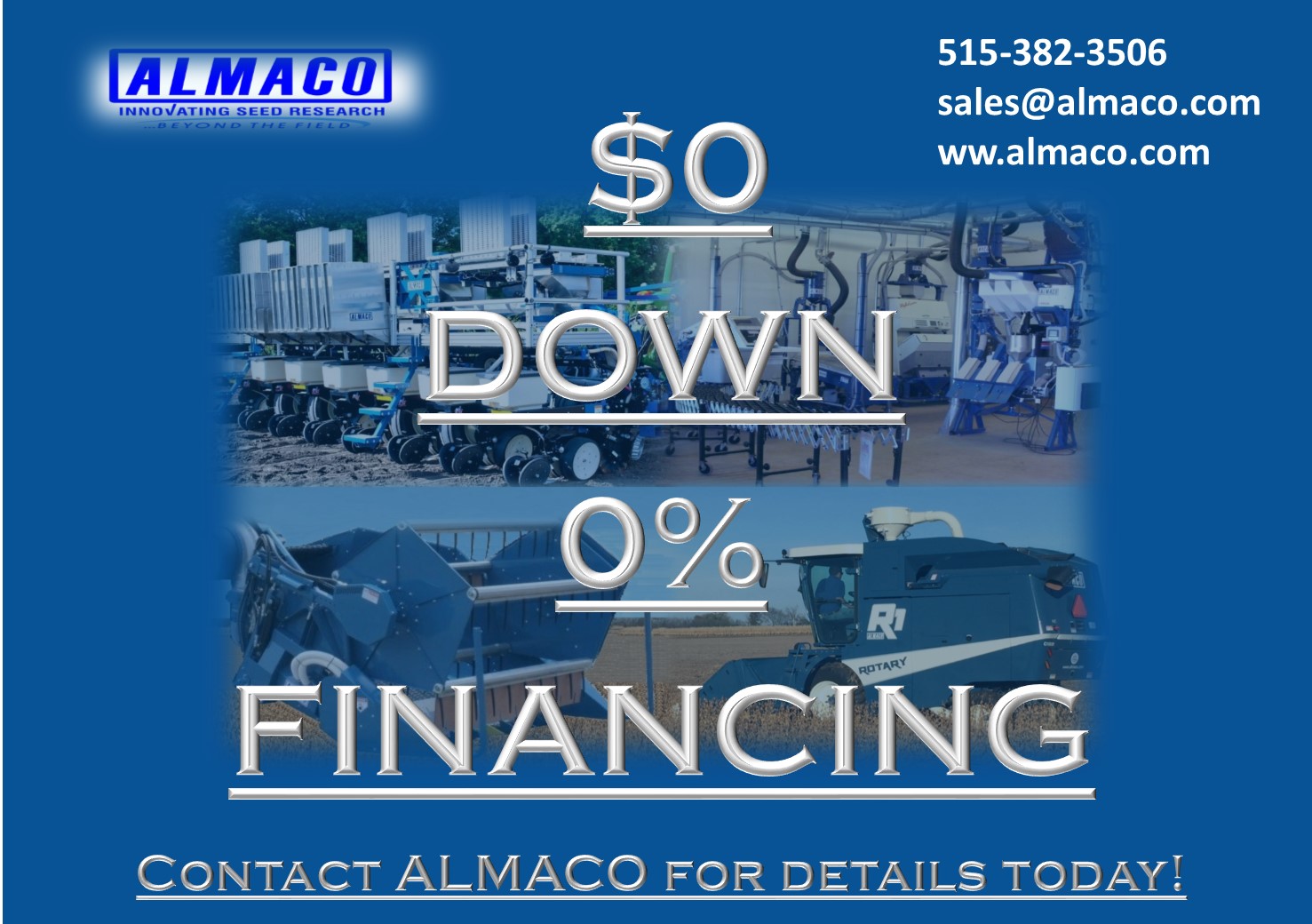 $0 DOWN AND 0% APR FINANCING